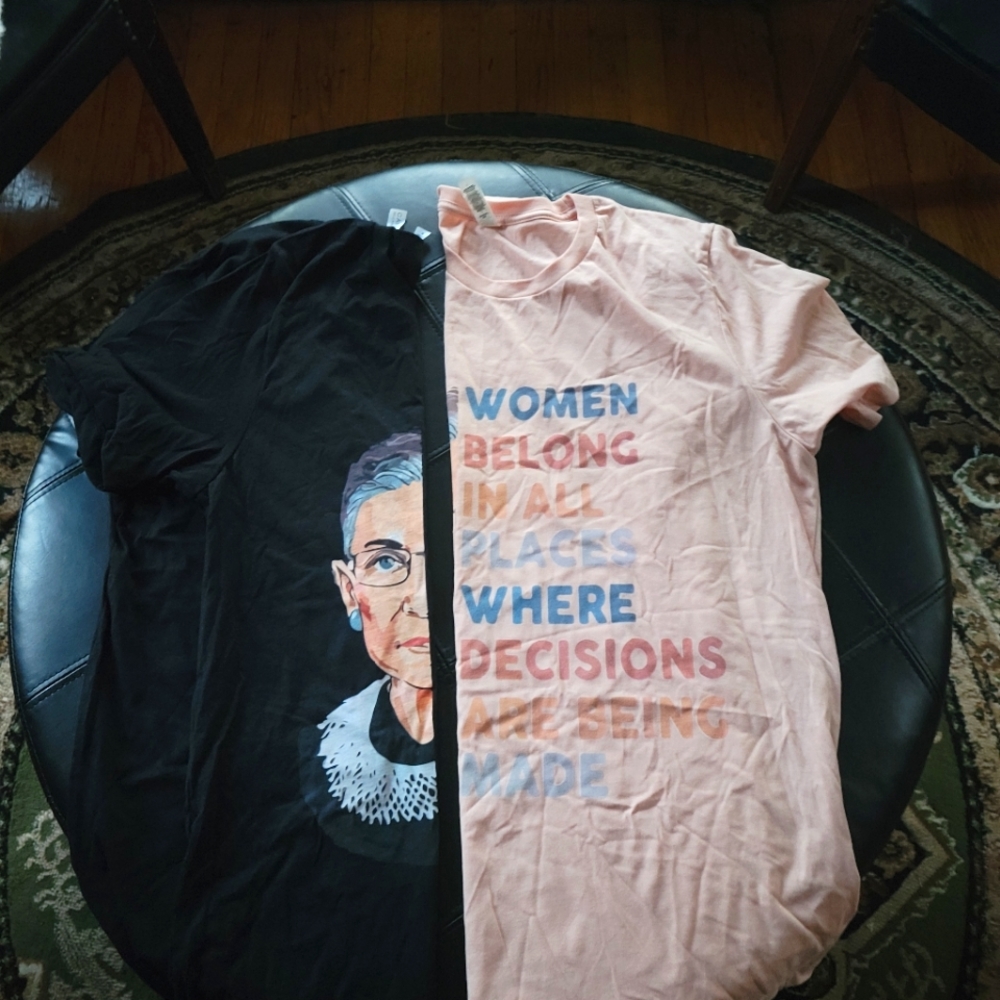 Justice Ruth Bader Ginsburg Tees NWOT